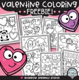 Valentine Coloring Pages FREEBIE!