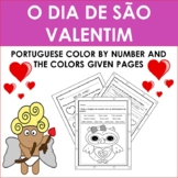 Portuguese Valentine's Day Color by Number and the Color G
