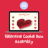 Valentine Cookie Box Assembly (Boom Cards™️)