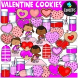Valentine Cookies Clip Art Set {Educlips Clipart}