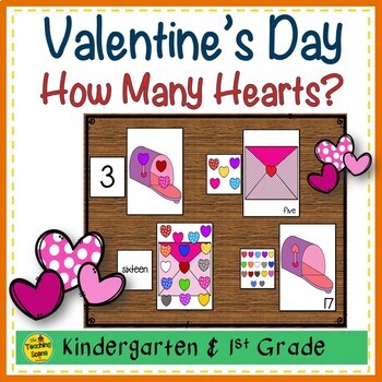 Preview of Valentine Counting Games: How Many Hearts?