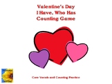 Valentine Counting I Have, Who Has Game