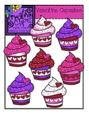 Valentine Cupcakes {Creative Clips Digital Clipart}