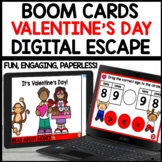 Valentine Day Digital Escape Activities Boom Cards Distanc