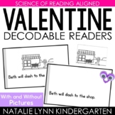 Valentine Decodable Readers Science of Reading Seasonal + 