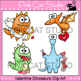 Valentine's Day Clip Art - Dinosaurs Clip Art
