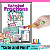 Equivalent Fractions Game: Math Game 4th Grade (possibly 3