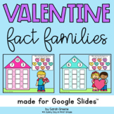 Valentine Fact Families for Google Slides™