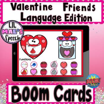 Preview of Valentine Friends Language Activity