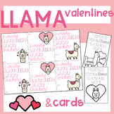 Llama Valentines and Cards