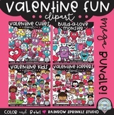 Valentine Fun Clipart MEGA Bundle!