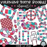 Valentine Game Board Clipart