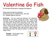 Valentine Go Fish for Expressive Language Development