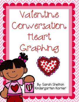 Preview of Valentine Conversation Heart Graphing