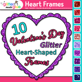 Valentine Heart Border Clipart Cute Frame Clip Art Transpa