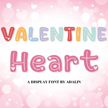Preview of Valentine Heart Font