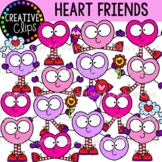 Valentine Heart Friends {Valentine Clipart}
