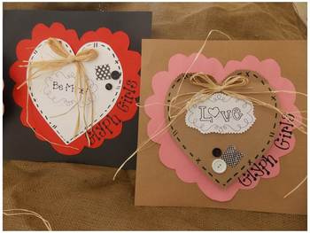 Valentine Heart Glyph by Glyph Girls | TPT