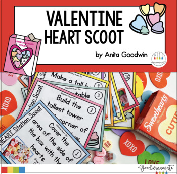 Preview of Valentine Hearts Scoot  