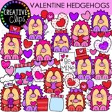 Valentine Hedgehog Clipart (Valentine Clipart)