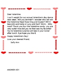 Valentine's Homophone Letters
