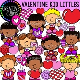 Valentine Kid Littles {Valentine Clipart}
