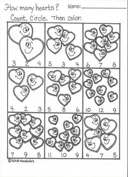 Valentine Kindergarten Math Fun by NoodlzArt | Teachers Pay Teachers