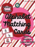 Valentine Letter Matching Cards: Upper- and Lowercase plus