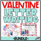 Valentine's Day Letter Writing Activity BUNDLE 2nd 3rd Grade
