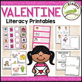 Valentine Literacy Activities Pack