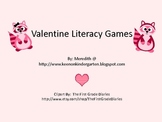 Valentine Literacy Games