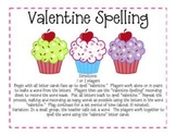 Valentine Literacy Games Fun