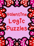 Valentine Logic Puzzles ~ 5 puzzles ~ No Prep