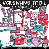 Valentine Mail {valentines clipart}