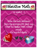 Valentine Math + Art Designs