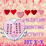 Valentine Math Counting Activity | Point and Count 1-20