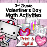 Valentine's Day Math 3rd Grade | Valentine's Math Activiti