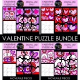 Valentine Moveable Puzzle Clipart Bundle {Valentine Clipart}