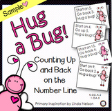 Valentine's Day Number Line Addition and Subtraction Freebie