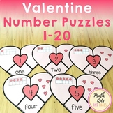 Valentine Number Puzzles 1-20