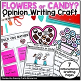 Valentine Opinion Writing Craft, February Writing Prompt, 