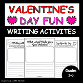 Valentine Opinion Writing Prompts and Activities | Valentines Day