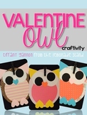 Valentine Owl Craftivity