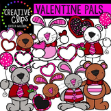 Valentine Clipart Pals {Creative Clips Clipart}