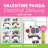 Valentine Panda Directed Drawing