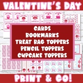 Printable Valentine's Day Cards | Valentine Gifts | Editab