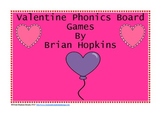 Valentine Phonics Board Games