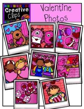 Preview of Valentine Clipart Photos {Creative Clips Clipart}