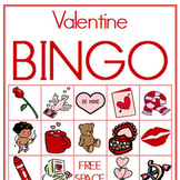 Valentine Picture Bingo (Classroom Set of Boards)