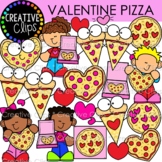 Valentine Pizza (Valentine Clipart)